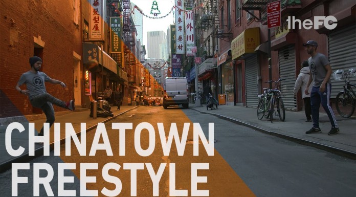 Mo-Ali and Frankie Flo Hit Up NYC Chinatown Chinatown freestyle