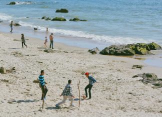 Urban Lens: A Day at the Beach in Porto, Portugal football Porto, Portugal