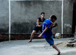 Urban Lens: Street Football in São Paulo, Brazil street football Brazil