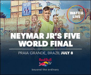 Live Stream: Neymar Jr’s Five World Final | July 8TH, 12PM BRT (8AM PST / 5PM CEST) Neymar Jr's Five World Final