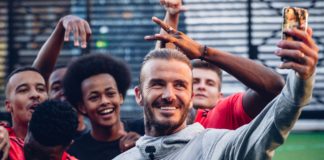 David Beckham Balls Out With Tango Squad London