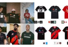 Hip-Hop and Football Collide for a Capsule Collection Full Of Fire Kits hip hop football kits
