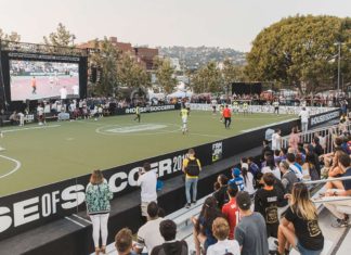 A-List Stars Gather En Masse for a Chaotic Celebrity Match at the House of Soccer 2018 Fam Jam house of soccer 2018