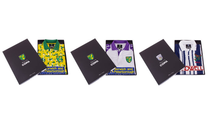COPA Unveils a Delightful Trio of Throwback UK Club Kits copa football