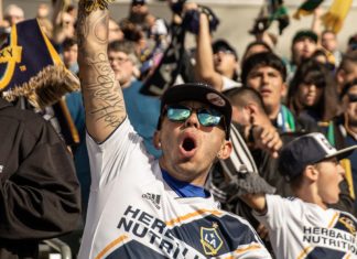An Immersive Experience With the LA Galaxy’s LA Riot Squad — An All-Inclusive Group That Embodies the LA Lifestyle la galaxy supporters