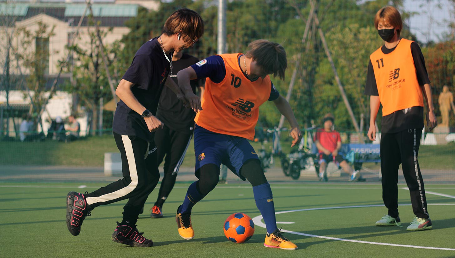 osaka street football