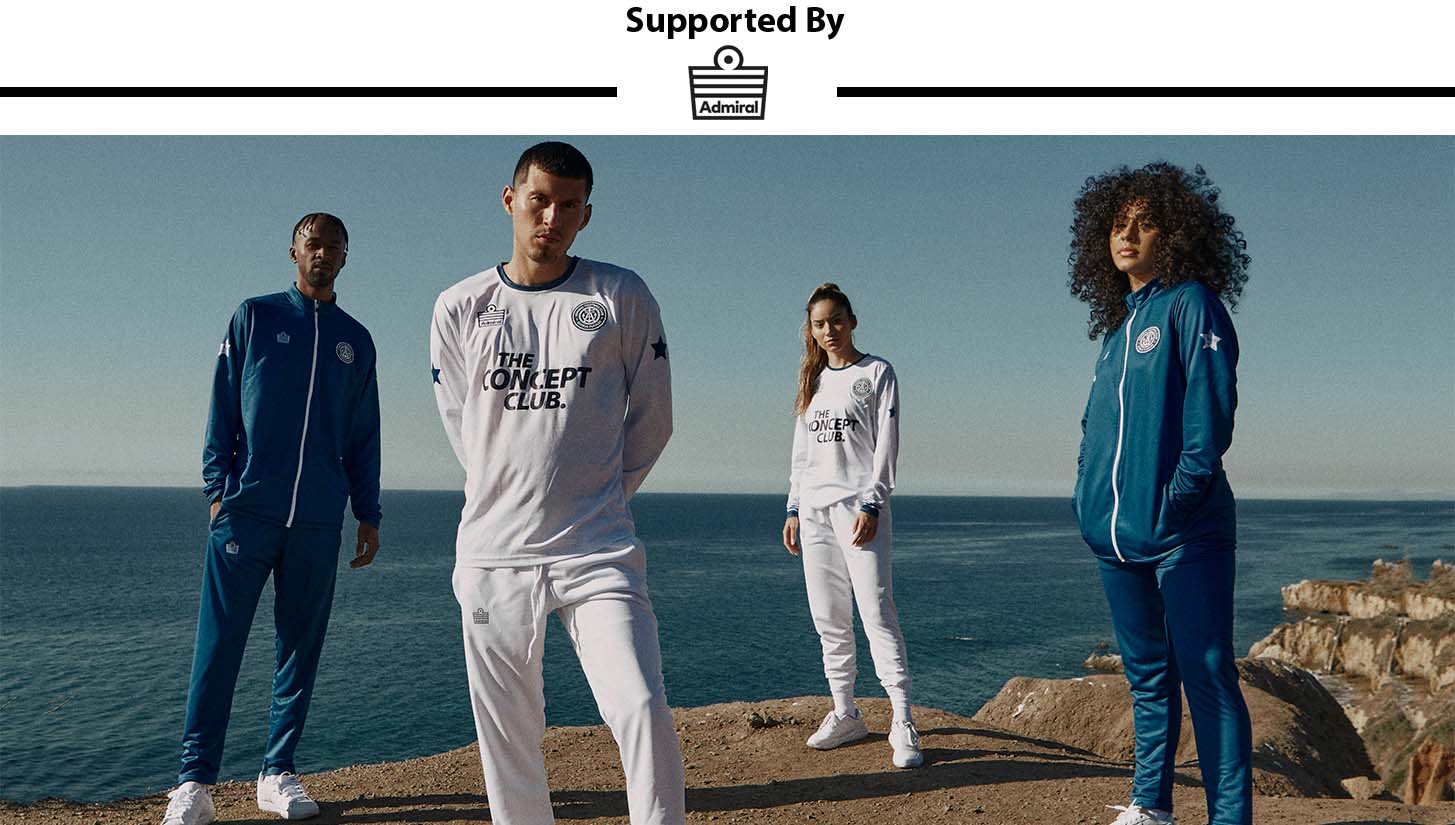 UP Presents Admiral x The Concept Club W 21/22 Capsule Collection