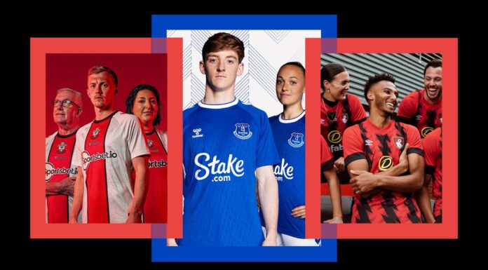 The 5 Best Non-Big 6 Kits in the 2022-23 English Premier League epl 2022-23 kits