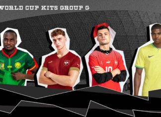 The Greatest World Cup Kits of All Time: 2022 Group G world cup kits group g