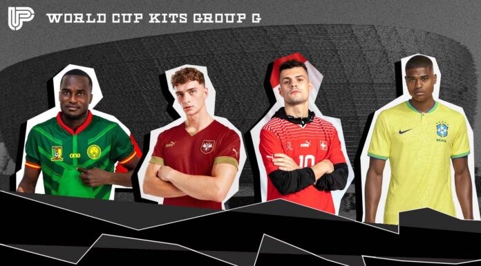 The Greatest World Cup Kits of All Time: 2022 Group G world cup kits group g