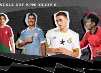 The Greatest World Cup Kits of All Time: 2022 Group H world cup kits group h