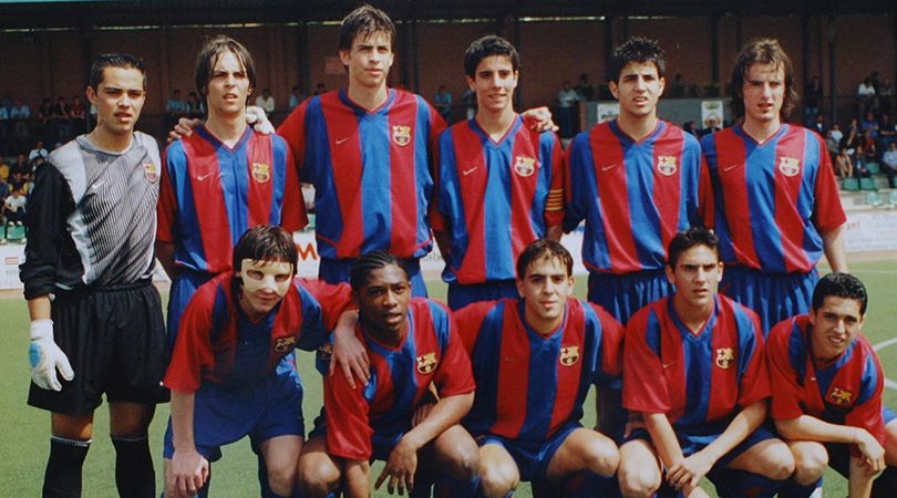 barcelona messi fabregas pique