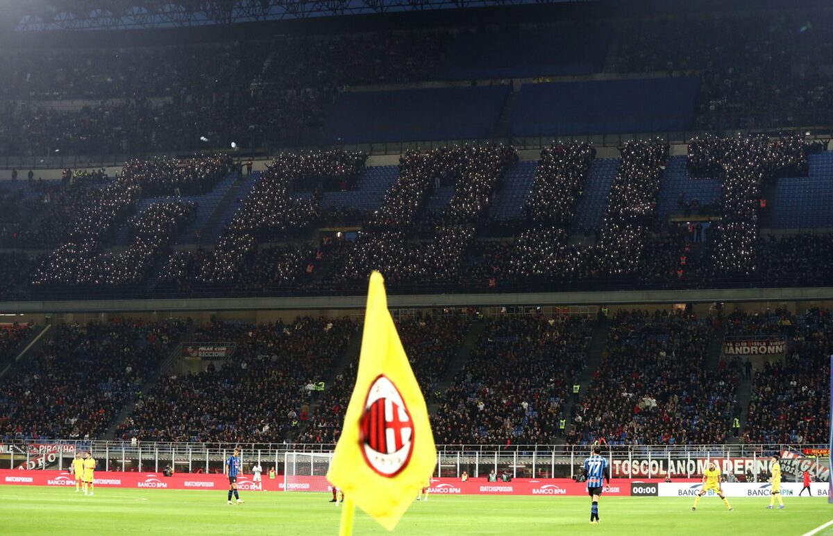 ac milan fan protest